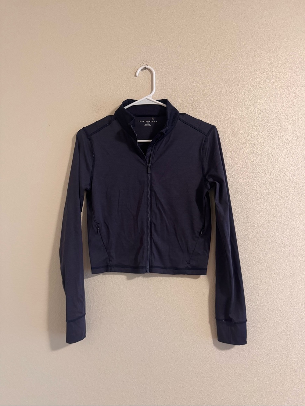 Travis Mathew Midnight Navy Zip-Up Utility Jacket